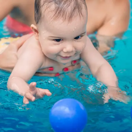 nauka pływania dzieci